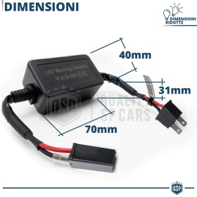 X1 Resistencia Canbus H7 para Bombillas Led  | Decoddificador Anti Error, Anti Parpadeo
