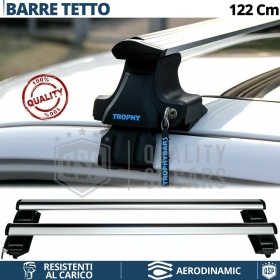 Barras de Techo para CITROEN C3 1, C4 1 en ALUMINIO | Aerodinámicas con Cerradura Antirrobo
