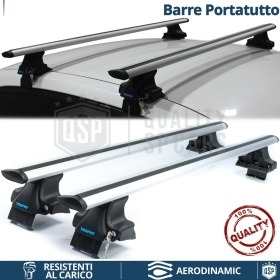 Barre Portatutto da Tetto per FORD FUSION in ALLUMINIO | Aerodinamiche con Serratura Antifurto