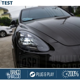 2 FAROS DELANTEROS LED Para Porsche Cayenne 2 (92A) 10-14 APROBADOS | Transformación de Faros MATRIX Style