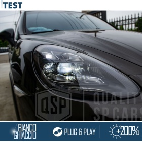 2 FAROS DELANTEROS LED Para Porsche Cayenne 2 (92A) 10-14 APROBADOS | Transformación de Faros MATRIX Style