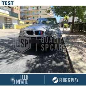 3x RIÑONES REJILLA para BMW SERIE Bmw X3 (E83) Hasta 2006 en colores M Sport Tuning