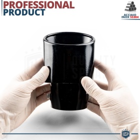 1 OVAL EXHAUST TIP for FIAT 500 Black Stainless Steel | PLUG & PLAY Installation