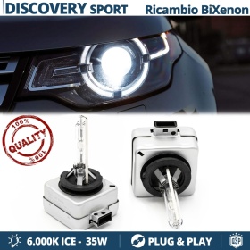 2x Bombillas Bi-Xenon D3S de Repuesto para DISCOVERY SPORT Luz 6.000K Blanco Frio Lámpara 35W