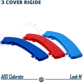 3 RIÑONES Rejilla para Bmw SERIE 2 F45 F46, con 12 Bandas Verticales | en colores M Sport