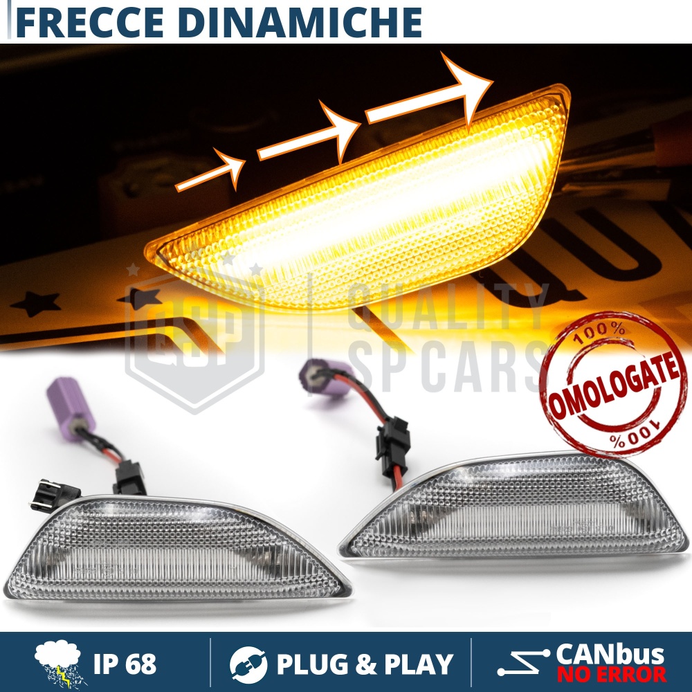 2 Intermitentes LED Secuenciales para OPEL | Homologados CANbus No Errores 2 Intermitentes LED Secuenciales para OPEL | Homologados CANbus No Errores