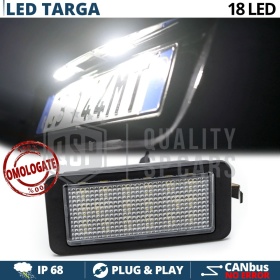 Luce de Matricula LED CANbus para Seat | CANbus 6500K Blanco Frío, Plug & Play
