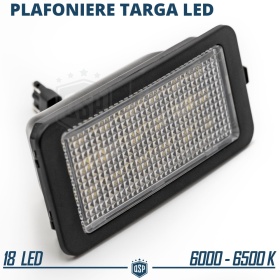 LED License Plate Light for Skoda Citigo | CANbus Error FREE 6500K Ice White, Plug & Play