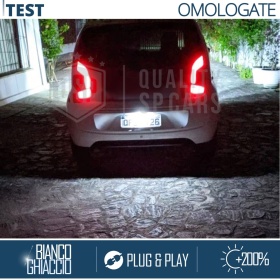 LED License Plate Light for Skoda Citigo | CANbus Error FREE 6500K Ice White, Plug & Play