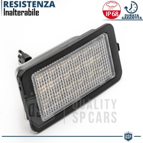 LED License Plate Light for Skoda Citigo | CANbus Error FREE 6500K Ice White, Plug & Play
