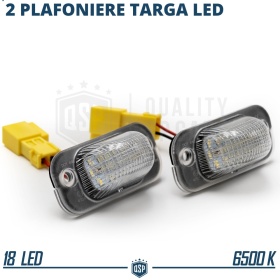 Luces de Matrícula LED para Seat Toledo 1 | Plafones CANbus 6500K Blanco Frío