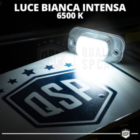 Luces de Matrícula LED para Seat Toledo 1 | Plafones CANbus 6500K Blanco Frío