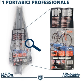 Soporte Bicicleta de Techo Universal para Coches a INSTALAR en Barras de Techo | Aprobado TÜV GS