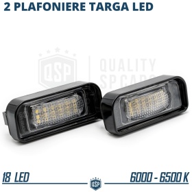 2 Luces de Matricula LED para MERCEDES Clase S (W220) | Luz Blanca, CANbus, Plug & Play
