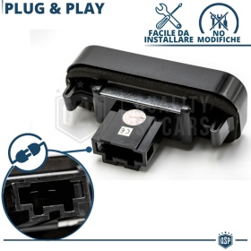 2 Luces de Matricula LED para MERCEDES Clase S (W220) | Luz Blanca, CANbus, Plug & Play