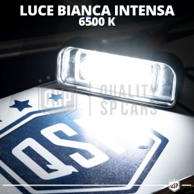 2 Luces de Matricula LED para MERCEDES Clase S (W220) | Luz Blanca, CANbus, Plug & Play