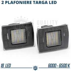 2 LED License Plate Lights for Mercedes B Class W247 | CANbus, Plug & Play | 6500K Cool White