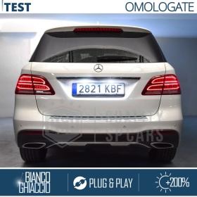 2 Luces de Matrícula LED para Mercedes GLE W166 | Plafones CANbus 6500K Blanco Frío