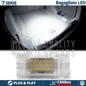Luce de Maletero LED para BMW Serie 7 E65, E66, E67, E68 | Luces Interiores BLANCAS CANbus
