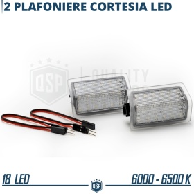 2 LED Courtesy Door Lights for MERCEDES C Class Coupè C204 | Puddle Lights Cool White CANbus