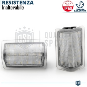 2 LED Courtesy Door Lights for MERCEDES C Class Coupè C204 | Puddle Lights Cool White CANbus