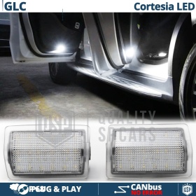 2 LED Höflichkeit Licht für MERCEDES GLC | Led Deckenleuchten Weißes Eis | CANbus Keine Fehler
