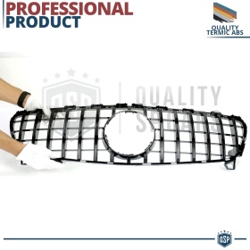 Parrilla REJILLA Delantera para MERCEDES Clase A W176 2015-18| Negro Brillante