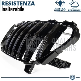 Parrilla REJILLA Delantera para MERCEDES Clase A W176 2015-18| Negro Brillante