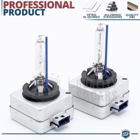 2 Bombillas de Repuesto D8S BI-XENON 6000K Blanco Frío 35W | Alto Brillo Larga Duración