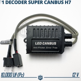 X1 Resistencia Canbus H7 para Bombillas Led  | Decoddificador Anti Error, Anti Parpadeo