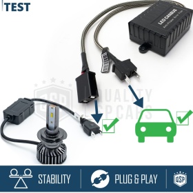 X1 Resistencia Canbus H7 para Bombillas Led  | Decoddificador Anti Error, Anti Parpadeo