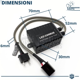X1 Resistencia Canbus H7 para Bombillas Led  | Decoddificador Anti Error, Anti Parpadeo