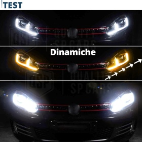 FARI LED Per Vw Golf 6 FARI Anteriori + FANALI Posteriori con FRECCE DINAMICHE | Plug & Play Tuning