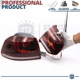 FARI LED Per Vw Golf 6 FARI Anteriori + FANALI Posteriori con FRECCE DINAMICHE | Plug & Play Tuning