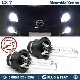 2x Bombillas Xenon D2S de Repuesto para MAZDA CX-7 Luz 6.000K Blanco Frio Lámpara 35W