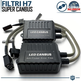 X2 Resistencias CANbus H7 para Bombillas Led | Decoddificador Anti Error, Anti Parpadeo