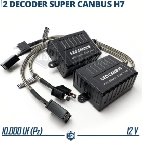 X2 Resistencias CANbus H7 para Bombillas Led | Decoddificador Anti Error, Anti Parpadeo