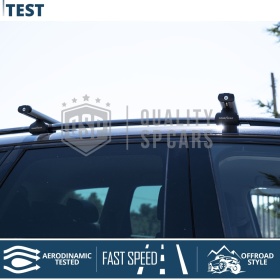 Barras de Techo para Ssangyong Korando 4 - Rexton 2 de Aluminio GOODYEAR | Carga 90KG Doble Cerradura Antiarrobo