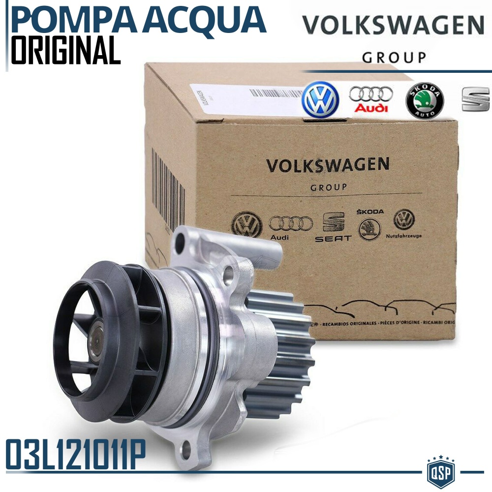 Bomba de Agua ORIGINAL Volkswagen Audi Skoda Seat | Remplazo Original 03L121011P