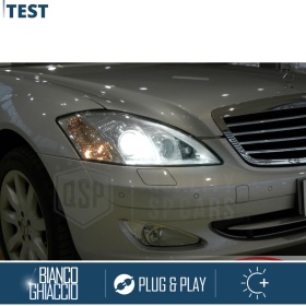 2x Bombillas Bi-Xenon D1S de Repuesto para MERCEDES CLASE S (W221) Luz 6.000K Blanco Frio Lámpara 35W