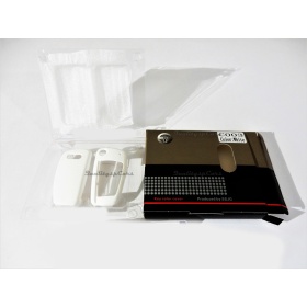 Coque Rigide Clé Télécommande Blanche pour Audi A3 (8V) Housse de Protection en Abs Thermique