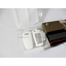 Coque Rigide Clé Télécommande Blanche pour Audi A3 (8V) Housse de Protection en Abs Thermique