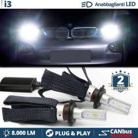 Kit LED H7 para BMW i3 13-17 Luces de Cruce CANbus | 6500K Blanco Frío 8000LM