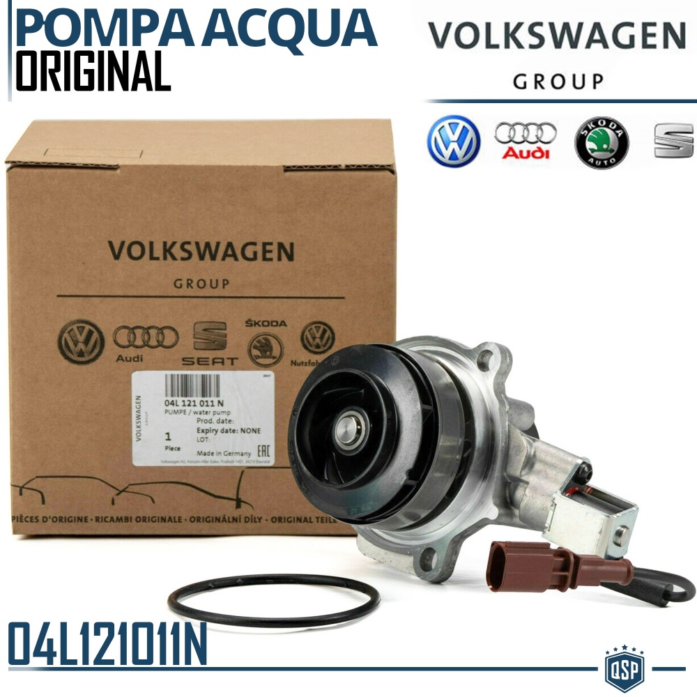 Bomba de Agua ORIGINAL Volkswagen Audi Skoda Seat | Remplazo Original 04L121011N