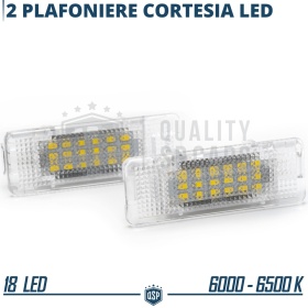 2 Luces de Pies LED para BMW | Luces Interiores Coche BLANCAS 6500K CANbus NO Errores