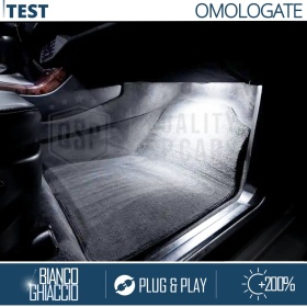 Luces de Pies LED para BMW X5 E53 | Luces Interiores Coche BLANCAS | CANbus NO Errores