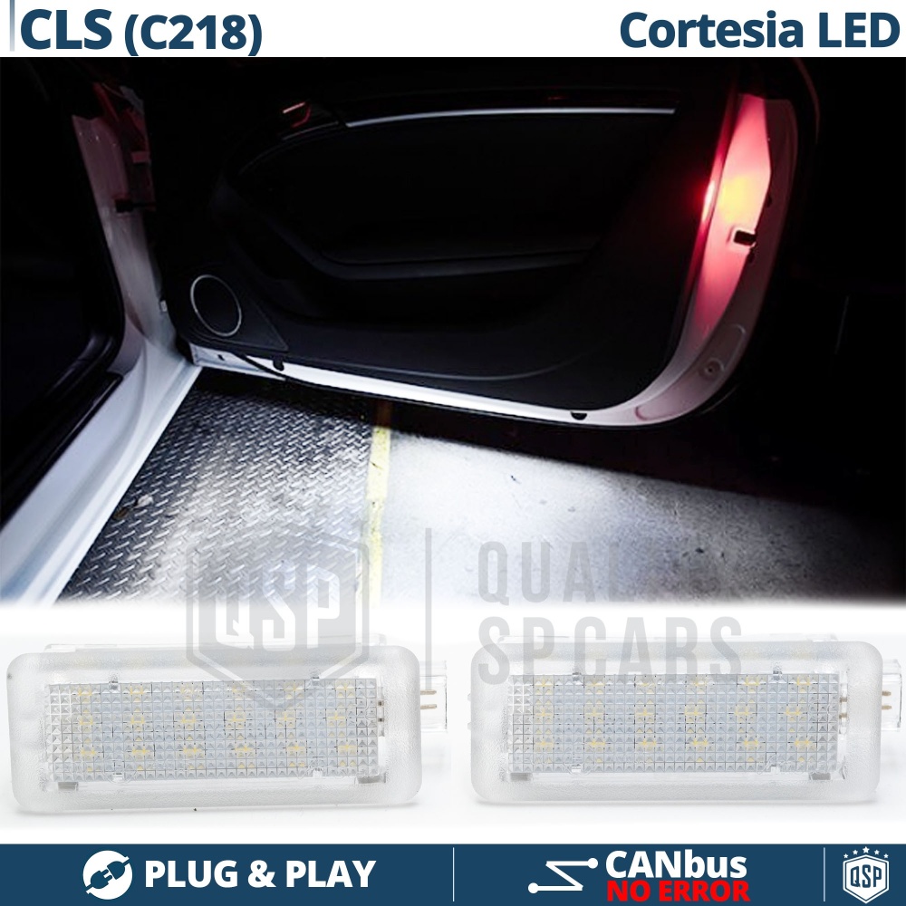 2 Luces de Cortesia LED para MERCEDES CLS C218 | Luz BLANCA Debajo Puerta CANbus 2 Luces de Cortesia LED para MERCEDES CLS C218 | Luz BLANCA Debajo Puerta CANbus