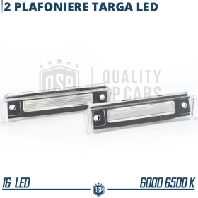 2 Luces de Matrícula LED para Mercedes SL R129 | Plafones CANbus 6500K Blanco Frío