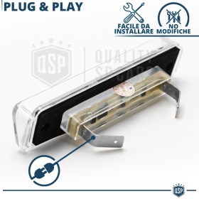 2 Luces de Matrícula LED para Mercedes SL R129 | Plafones CANbus 6500K Blanco Frío