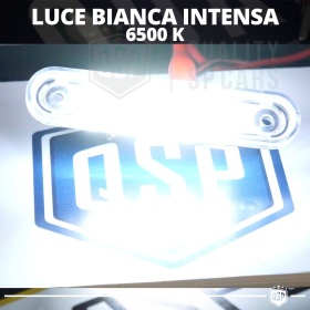 2 Luces de Matrícula LED para Mercedes CLASE E W124 84-93 | Plafones CANbus 6500K Blanco Frío